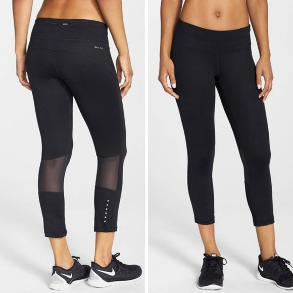 Nike Pants - Nike Epic Run Crop Legging Tight Dri Fit
